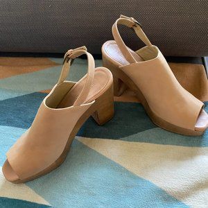 Rachel Comey Stone Slingback Clogs